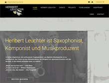 Tablet Screenshot of heribert-leuchter.de